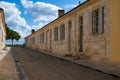 Views of wine domain or chateau in Haut-Medoc red wine making region, Margaux village, Bordeaux, left bank of Gironde Estuary, Royalty Free Stock Photo