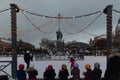 Views of the winter city of Stockholm. Sweden. 01.2018