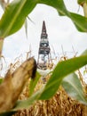 Viewtower Cizovka. Fourty metres high trip target with glassy view platform