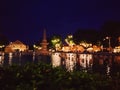 Vigan and its Night Lights Royalty Free Stock Photo