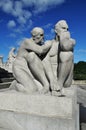 Vigeland Park Oslo Royalty Free Stock Photo