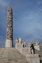 Vigeland sculpture park in Oslo, Norway