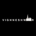 VIGHNESHWAR Ganapati temple vector typography . VIGHNESHWAR Ganesh typo