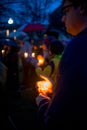 Vigil for Newtown shooting victims.