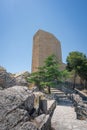 Vigilance Tower (Torre de la Vela) at Castle of Santa Catalina - Jaen, Spain