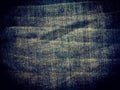 Vignette blue jean texture background