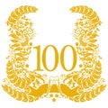 Vignette for the 100th anniversary