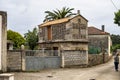 Vigo, Spain - Jun 24, 2023: Beautiful village of Vigo in Spain