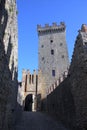 Glimpse of Vigoleno Vernasca - PC - Italy Royalty Free Stock Photo