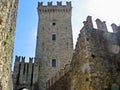 Vigoleno medieval castle part of the most beautiful italian borough circuit Ladyhawke location