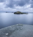 Vigra, langholmen, island, view, viewpoint, hjellholmen, soudholmen, norway, scandinavia, sea, water, breakwater, concrete, fjor