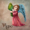 Vigro Zodiac Sign Royalty Free Stock Photo