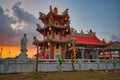 Vihara Satya Dharma is a modern Chinese temple at Benoa Port, Bali. It is a temple of `Satya Dharma` or `Shenism`, Southeast Asian