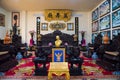 Viharn Sien Chinese Temple and Museum indoors. Interior in detail