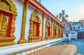 The side wall of Wat Mai Tang Wat Methang Viharn, Chiang Mai, Thailand