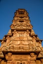 Vijaya Stambha \'victory monument\' constructed by Mewar king Rana Kumbha in year 1448 at Chittorgarh fort in Rajasthan, India to