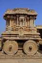 Vijaya Vittala Temple and its chariot of Hampi