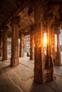 Vijaya Vitthala Temple. Beautifully carved out of a monolith rock, Hampi, Karnataka, India Royalty Free Stock Photo