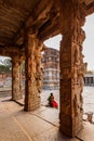 Vijaya Vitthala Temple. Beautifully carved out of a monolith rock, Hampi, Karnataka, India