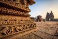 Vijaya Vitthala Temple. Beautifully carved out of a monolith rock, Hampi, Karnataka, India Royalty Free Stock Photo