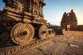 Vijaya Vitthala Temple. Beautifully carved out of a monolith rock, Hampi, Karnataka, India Royalty Free Stock Photo