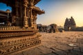 Vijaya Vitthala Temple. Beautifully carved out of a monolith rock, Hampi, Karnataka, India Royalty Free Stock Photo