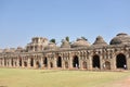 Vijayanagara Elephant Stable, Hampi, Karnataka Royalty Free Stock Photo