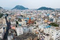 Vijayawada is a second largest city in the state of Andhra Pradesh in India Royalty Free Stock Photo