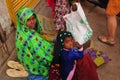Vijaynagar: Colourfull dressed Gujarati women