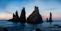 Vik Rock coastal formation in Iceland