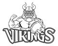 Viking American Football Sports Mascot