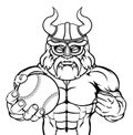 Viking Baseball Sports Mascot Royalty Free Stock Photo