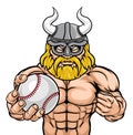 Viking Baseball Sports Mascot Royalty Free Stock Photo