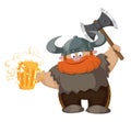 Viking and beer