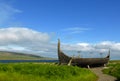 Viking boat on Unst