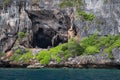 Viking Cave on Phi Phi Lee island, Thailand