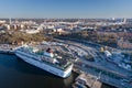 Viking Cinderella Cruise Ferry. Stockholm, Sweden Royalty Free Stock Photo