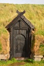 Viking Door Royalty Free Stock Photo
