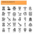 Viking Elements , Pixel Perfect Icons