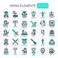 Viking Elements , Pixel Perfect Icons