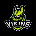 Viking eSports Logo Design Vector. Viking Mascot Gaming Logo Concepts