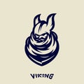 Viking eSports Logo Design Vector. Viking Mascot Gaming Logo Concepts