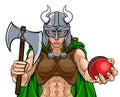 Viking Female Gladiator Cricket Warrior Woman