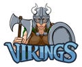 Viking Female Gladiator Warrior Woman Team Mascot