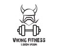 Viking Fitness Logo Design