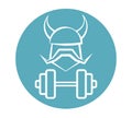 Viking Fitness Logo Design