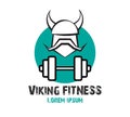 Viking Fitness Logo Design