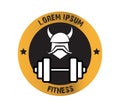 Viking Fitness Logo Design