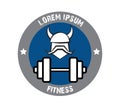 Viking Fitness Logo Design