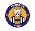 Viking Fitness Logo Design